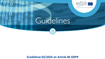 Cover-Page PDF-file; EDPB Guidelines 02/2024 v2.1