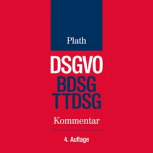 Plath DSGVO/BDSG/TTDSG, 4th Edition, 2023 Legal Commentary - Cover